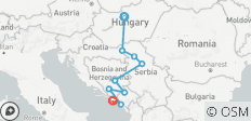  Avonturenreis door de Balkan - 9 bestemmingen 
