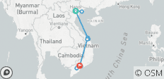  Nord- bis Südvietnam - Individualreise (11 Tage) - 10 Destinationen 