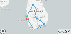  Grand Tour Sri Lanka - 10 destinations 