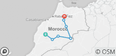  Sahara-Wüstentour von Marrakesch nach Fes (3 Tage) - 7 Destinationen 