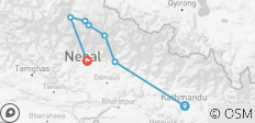  Annapurna Circuit Trek -10 Days - 7 destinations 