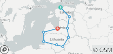  Baltic Adventures (petit groupe) - 9 destinations 