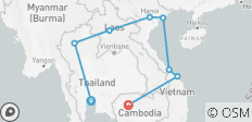  Südostasien Entdeckungsreise - 19 Tage - 8 Destinationen 