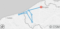  Flandre occidentale / Trois pays (une semaine) - 8 destinations 
