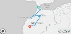 Das Beste von Marokko Tour (von Tangier) - 9 Destinationen 