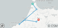  Best of Morocco Tour from Tangier - 6 destinations 