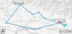  Nepal Kostprobe - Abenteuerreise - 11 Destinationen 