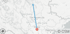  Hanoi - Ba Be See 3 Tage 2 Nächte Rundreise - 3 Destinationen 