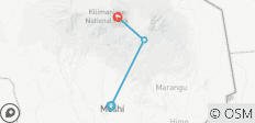  Kilimandscharo Mountainbikereise (alle Unterkünfte und Transportmittel inklusive) - 8 Tage - 3 Destinationen 