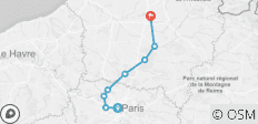  Paris nach Péronne, Radfahren und Segeln in Frankreich - 8 Destinationen 