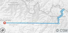  Trek du camp de base de l\'Everest - 15 destinations 