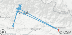  Trek du camp de base de l\'Annapurana - 12 destinations 
