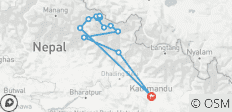 Circuit Manaslu - 13 destinations 