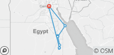  König Ramses mit Kreuzfahrt - 13 Tage - 12 Destinationen 