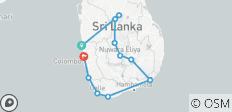  Depth Touch Of Sri Lanka - 11 destinations 