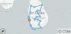  Das Beste von Sri Lanka - 19 Destinationen 