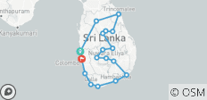 A travers les meilleurs sites du Sri Lanka - 17 destinations 