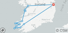  Süden Irlands Erlebnisreise in kleiner Gruppe - 6 Tage - 15 Destinationen 