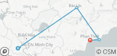  Das zentrale Hochland und die Südküste Vietnams 6 Tage - 4 Destinationen 