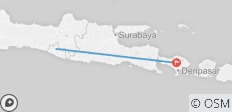  Indonesien Erlebnisreise: Yogyakarta und Bali Rundreisen - 2 Destinationen 