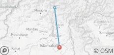  08 jours - Circuit dans la vallée de Swat (Pakistan) - 3 destinations 