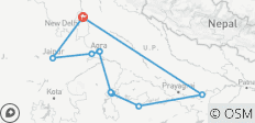  Merveilleuse Inde du Nord - 11 destinations 