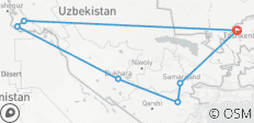  Heritage of Uzbekistan - 7 destinations 