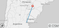  Buenos Aires und Iguazu Budget-Reise (7 Nächte) - 2 Destinationen 
