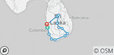  Erleben Sie die Schönheit Südasiens Sri Lanka - Kostenloses Upgrade auf private Rundreise verfügbar (9 Tage) - 15 Destinationen 