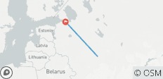 Klassieke 7 daagse groepsstadsreis: Moskou en Sint-Petersburg - 2 bestemmingen 
