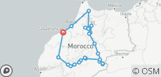  9-day cultural Morocco tour from Casablanca ( Private tour ) - 23 destinations 