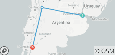  Circuit dans l\'ouest de l\'Argentine (11 jours) - 3 destinations 