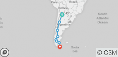  Argentinien Abenteuerreise - Route 40 (20 Nächte) - 10 Destinationen 
