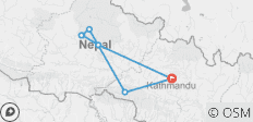  Nepal Abenteuerreise - 7 Destinationen 