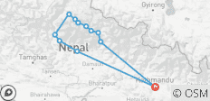  Annapurna Circuit Trek - 15 Days - 13 destinations 