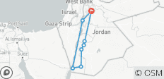 Jordanië Actief Avontuur - 8 bestemmingen 