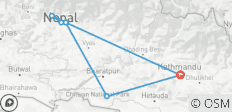  Nepal Soft Adventure Tour - 7 destinations 