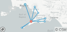 Culinaire en culturele reis: Sorrento Kustlijn Verkenning - 15 bestemmingen 
