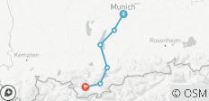  From Munich to Garmisch - 6 destinations 