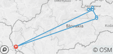  Beste Slowakei Wanderung - 5 Tagen - 5 Destinationen 