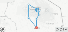 Kilimanjaro climb machame route 6 days
