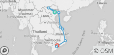  Trans - Vietnam Treinreis - 18 dagen - 8 bestemmingen 