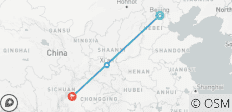  Circuit de 9 jours Pékin / Xian / Chengdu - 3 destinations 