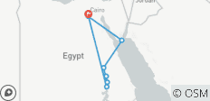  11 Days Cairo, Nile Cruise &amp; Sharm El sheikh by Sleeper Train (9 destinations) - 9 destinations 