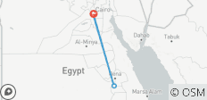  Ägypten Hauptstädte in 4 Tagen - 4 Destinationen 