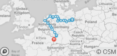  Von Berlin nach Straßburg (Hafen zu Hafen Kreuzfahrt) - 24 Destinationen 
