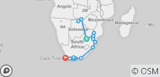  Zuidelijk Afrika - 24 bestemmingen 