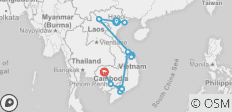  Vietnam &amp; cambodia - 13 destinations 