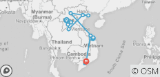  Laos &amp; vietnam - 15 destinations 