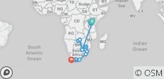  Tanzania &amp; southern africa - 26 destinations 